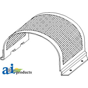 A-1317842C1 Elevator Door, Clean Grain, Perforated PN: 1317842C1
