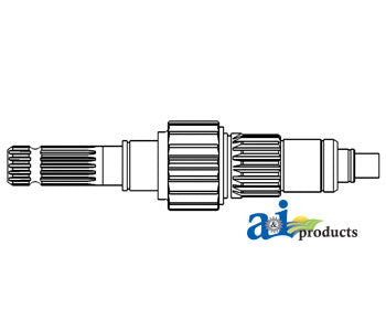 A-148664C1 Shaft, PTO 1000 RPM, Dual Speed PN: 148664C1