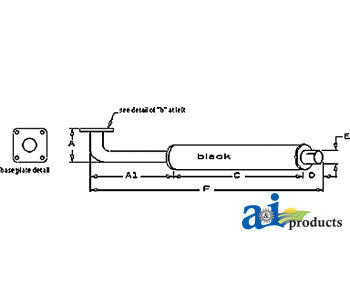A-314102140 MUFFLER PN: 314102140