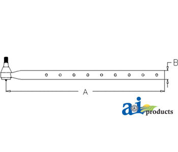 A-359774A1 Tie Rod (LH) PN: 359774A1
