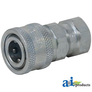 A-6601-4-4-P Female Coupler Body PN: 6601-4-4-P