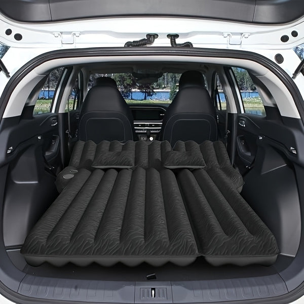 Inflatable Mattress Air Bed, With Phone Slot And Cup holder, 2 Pillows