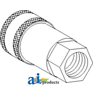 A-75540-66320 Coupler, Hydraulic Female PN: 75540-66320