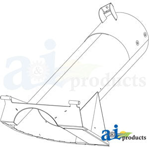 A-AH219094 Tube, Loading Auger PN: AH219094