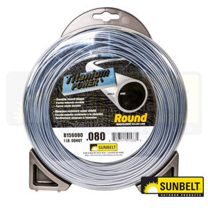 A-B156080 Titanium Power Trimmer Line, .080