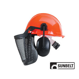 A-B1AC172 Forestry Helmet, Visor, and Ear Muffs PN: B1AC172