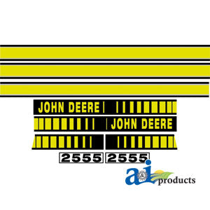 A-JD2555 Hood Decal PN: JD2555