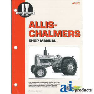 A-SMAC201 Allis-Chalmers Shop Manual PN: SMAC201