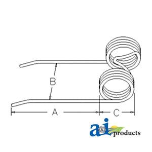 A-V59130025Z Pickup Tine PN: V59130025Z