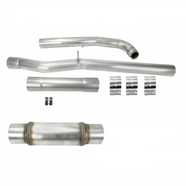 Muffler Delete Pipe Eliminator DPF Fit For Chevy Silverado GMC 11-15 6.6L Durama