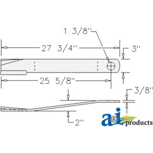A-00772302 Blade, Rotary Cutter, CCW PN: 00772302