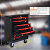 7 Drawers Multifunctional Tool Cart With Wheels,Metal Rolling
