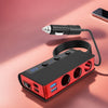 The Three-port Car Cigarette Lighter Adapter Expands One Socket To Three.