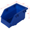 90 Parts Box Shelf Storage Organizer With Lock For Shops, Garages And Homes
