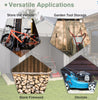 6x6 Ft Garden Shed Heavy Duty Outdoor Portable Garage Canopy