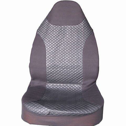 Automotive General Quilted PU Plus Polyester Fabric Seat Cover
