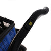 Folding Service Car With Wheels, 3-layer Practical Trolley, Folding Storage Cart