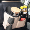 Car Rear Seat Storage Bag Car Leather Multifunctional