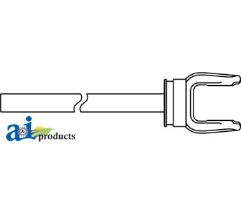 A-26892WD Implement Half PTO Shaft PN: 26892WD