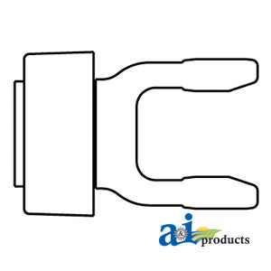 A-W362434-A Tractor Yoke, Splined 1 3/4