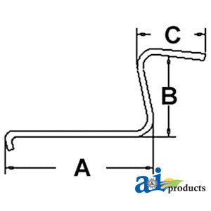 A-1031118M1 Rake Tooth PN: 1031118M1