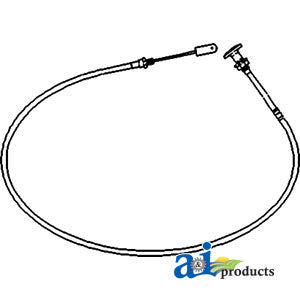 A-1059710C2 Cable, Fuel Stop/ Shutoff PN: 1059710C2