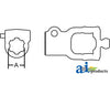 A-W380883-A Tractor Yoke, Splined 1 3/8