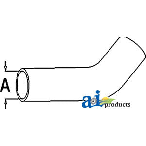A-10A7294 Radiator Hose, Upper PN: 10A7294