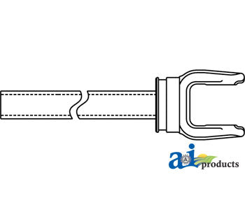 A-6N48F ASSY 6 YOKE & TUBE 48