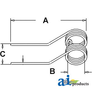 A-11043030107 Tedder Tooth PN: 11043030107