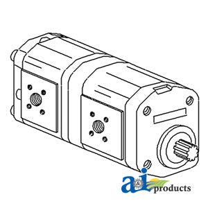 A-1176451 Pump, Tandem Hydraulic PN: 1176451
