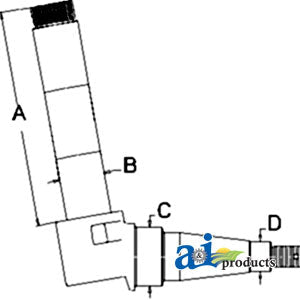 A-1259519C2 Spindle Assembly (RH/LH) PN: 1259519C2