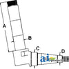 A-1259519C2 Spindle Assembly (RH/LH) PN: 1259519C2