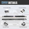 For 19-24 Chevy Silverado 1500 Double Cab 6 Running Boards Bars Side Steps