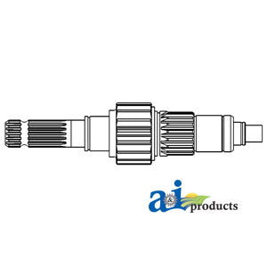 A-1285757C1 Shaft, PTO 1000 RPM PN: 1285757C1