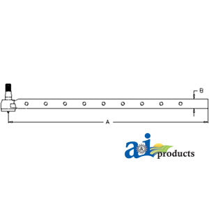 A-1302686C1 Tie Rod (LH) PN: 1302686C1