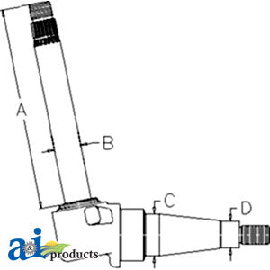 A-1315374C2 Spindle (RH/LH) PN: 1315374C2
