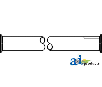 A-1317738C1 Tube, Unloading Auger (Front) PN: 1317738C1