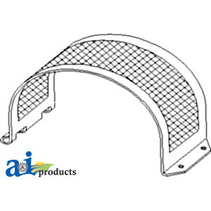 A-1317841C1 Elevator Door, Clean Grain, Perforated PN: 1317841C1