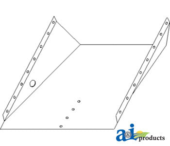 A-1322461C1 Bottom Assembly, Shoe Return Pan PN: 1322461C1