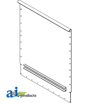 A-1324574C2 Feeder House Bottom, W/O Rock Trap PN: 1324574C2