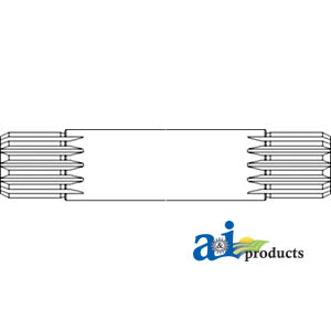 A-1342448C1 Shaft, Driven Damper PN: 1342448C1