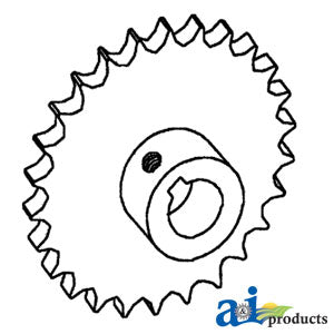 A-1345472C1 Sprocket, Tailings Elevator Drive PN: 1345472C1