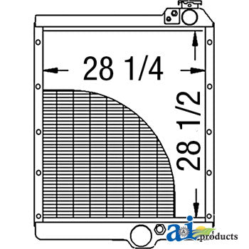 A-140501A2 Radiator PN: 140501A2