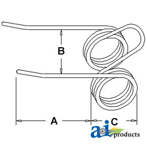 A-143049 Rake Tooth PN: 143049