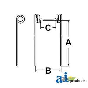 A-149781 Harrow Tooth PN: 149781
