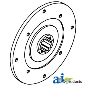 A-156086A Disc, PTO Clutch, Bonded PN: 156086A