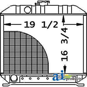 A-15612-72060 Radiator PN: 15612-72060