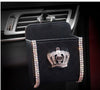 Automotive Interior Dad Diamond Crown Headrest Pillow