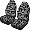 Car Seat Cover All-Inclusive Classic Skull Printing Universal Cross-Border